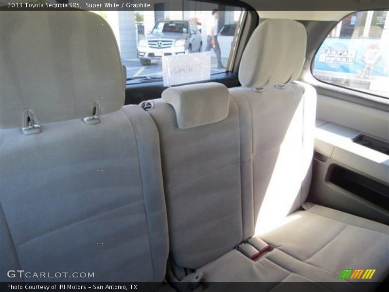 Super White / Graphite 2013 Toyota Sequoia SR5