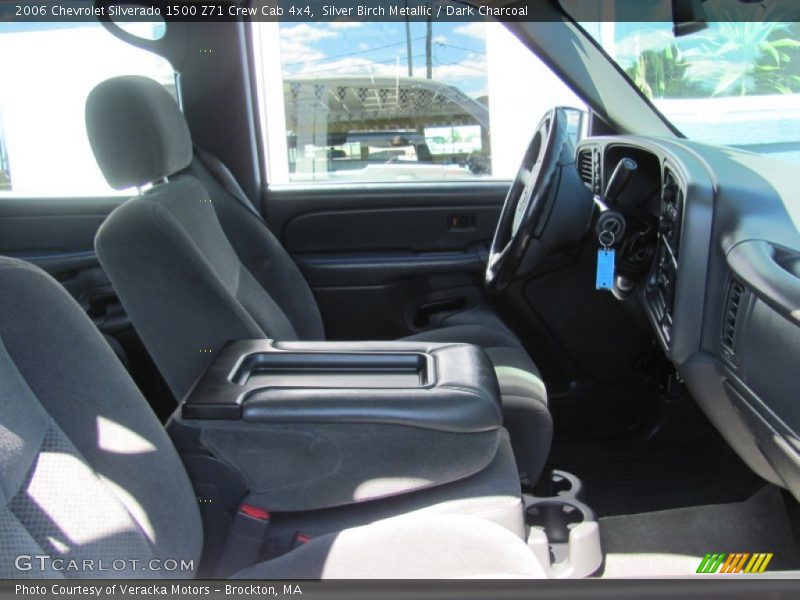 Silver Birch Metallic / Dark Charcoal 2006 Chevrolet Silverado 1500 Z71 Crew Cab 4x4