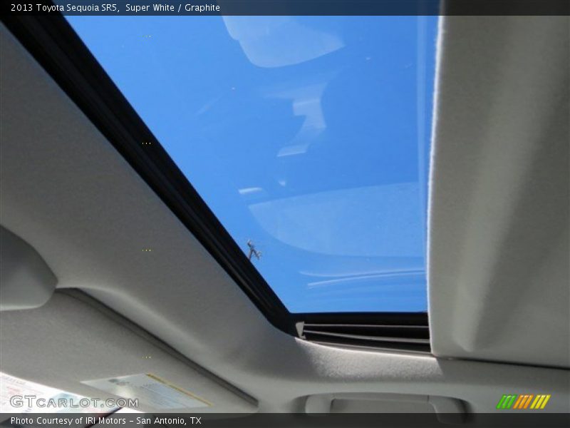 Super White / Graphite 2013 Toyota Sequoia SR5