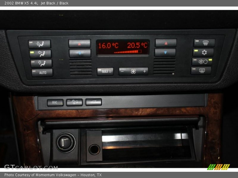 Jet Black / Black 2002 BMW X5 4.4i