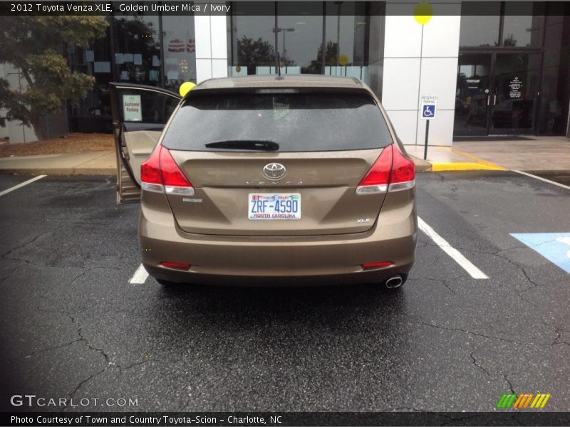 Golden Umber Mica / Ivory 2012 Toyota Venza XLE