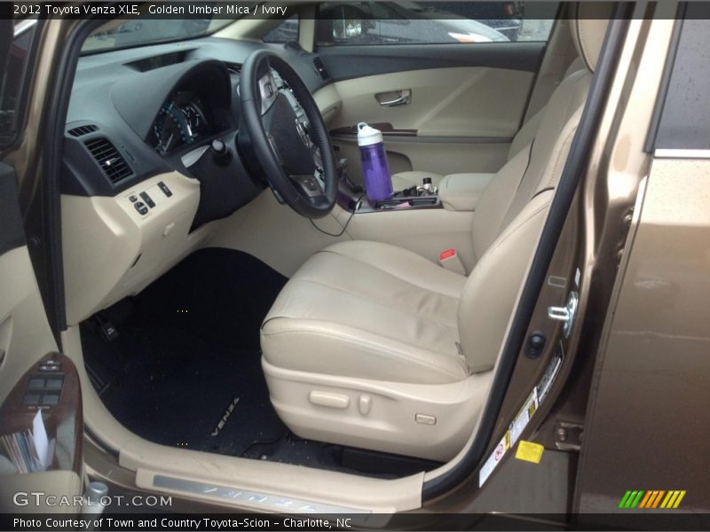 Golden Umber Mica / Ivory 2012 Toyota Venza XLE