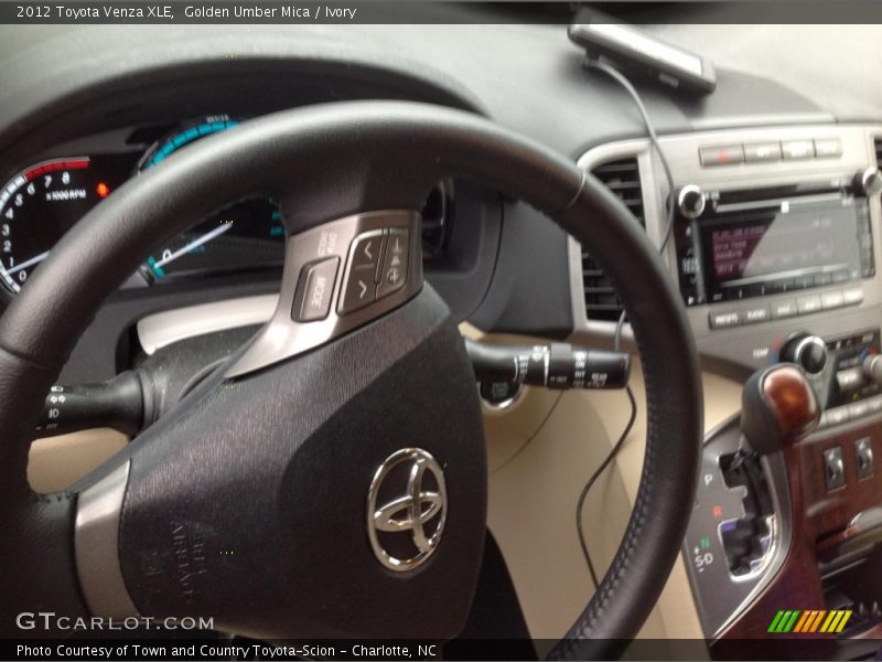 Golden Umber Mica / Ivory 2012 Toyota Venza XLE