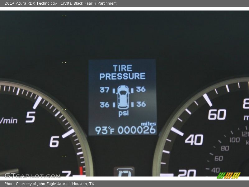 Crystal Black Pearl / Parchment 2014 Acura RDX Technology