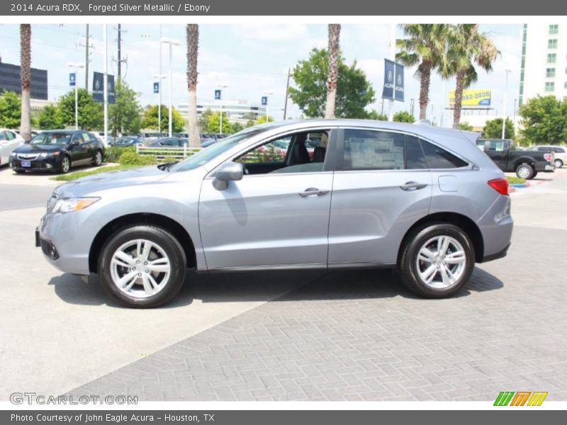 Forged Silver Metallic / Ebony 2014 Acura RDX