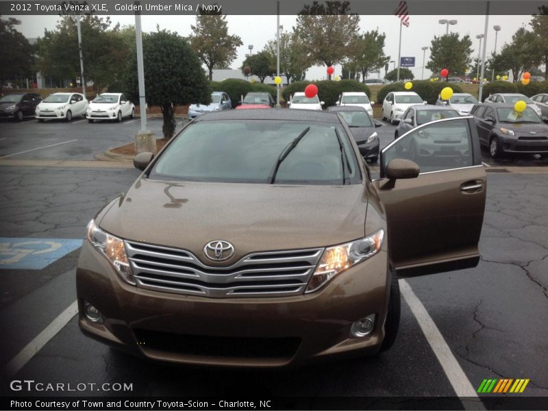 Golden Umber Mica / Ivory 2012 Toyota Venza XLE