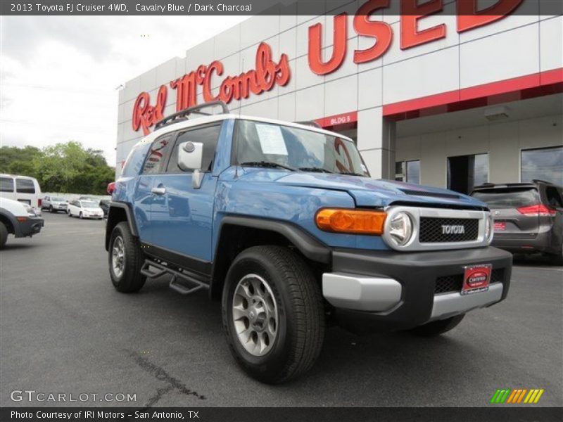 Cavalry Blue / Dark Charcoal 2013 Toyota FJ Cruiser 4WD