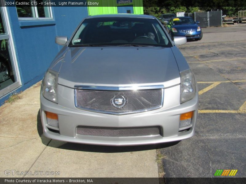Light Platinum / Ebony 2004 Cadillac CTS -V Series