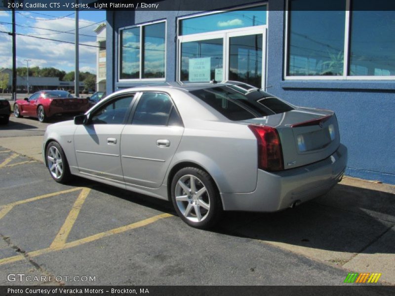 Light Platinum / Ebony 2004 Cadillac CTS -V Series