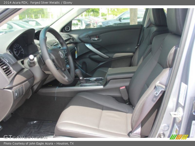 Forged Silver Metallic / Ebony 2014 Acura RDX