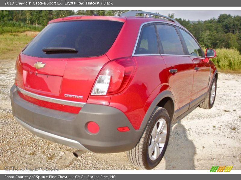 Crystal Red Tintcoat / Black 2013 Chevrolet Captiva Sport LS