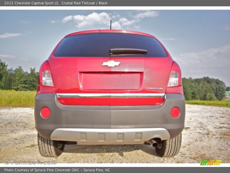 Crystal Red Tintcoat / Black 2013 Chevrolet Captiva Sport LS