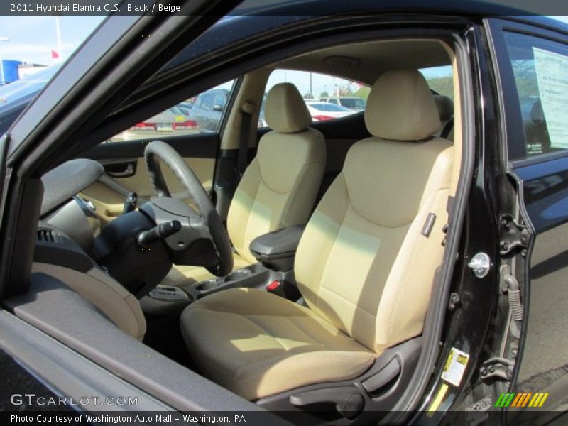 Black / Beige 2011 Hyundai Elantra GLS