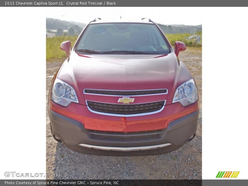 Crystal Red Tintcoat / Black 2013 Chevrolet Captiva Sport LS
