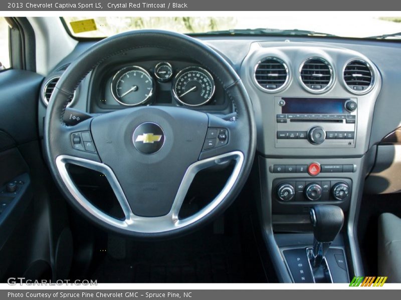 Dashboard of 2013 Captiva Sport LS
