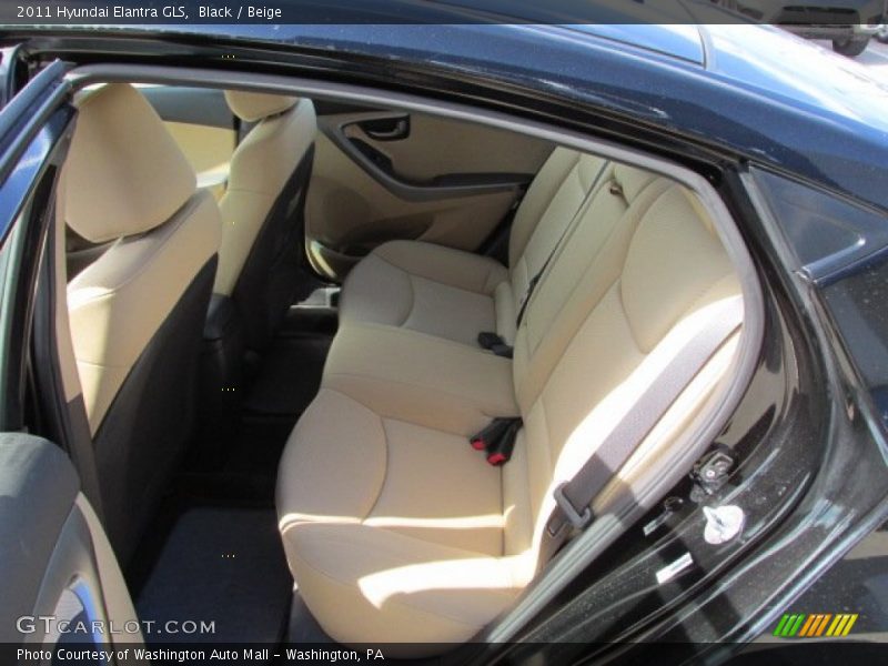 Black / Beige 2011 Hyundai Elantra GLS