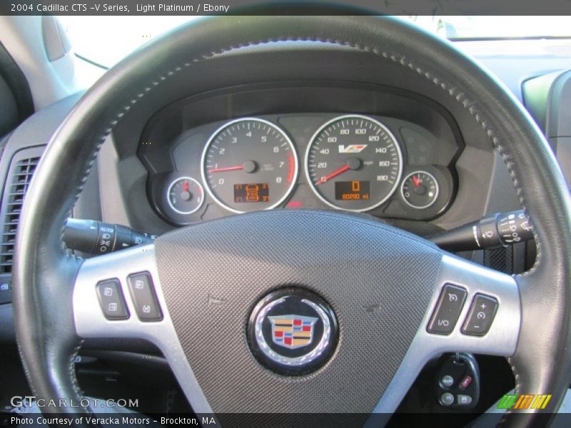 Light Platinum / Ebony 2004 Cadillac CTS -V Series