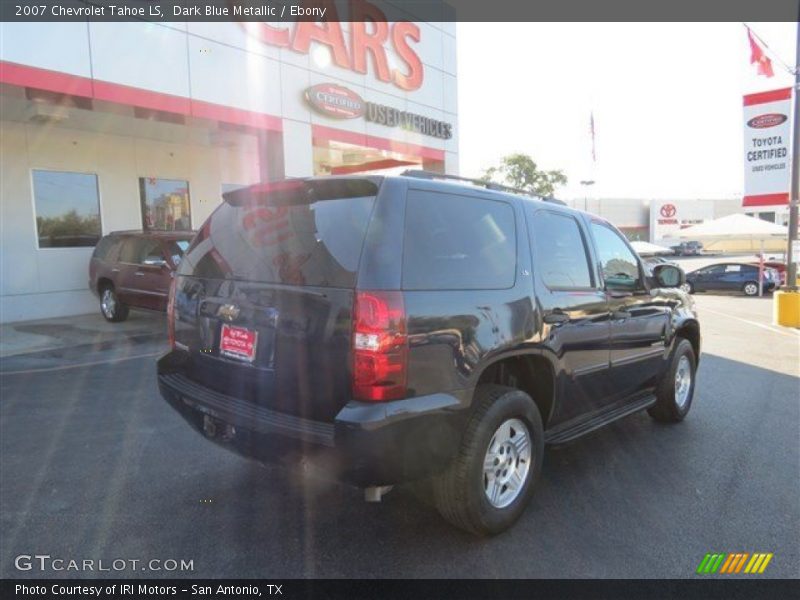 Dark Blue Metallic / Ebony 2007 Chevrolet Tahoe LS