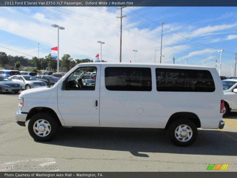 Oxford White / Medium Flint 2011 Ford E Series Van E350 XLT Passenger