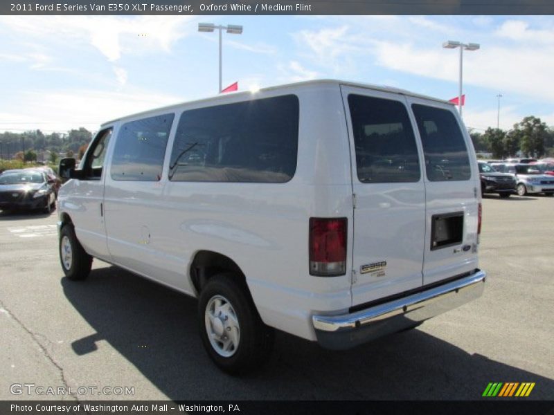 Oxford White / Medium Flint 2011 Ford E Series Van E350 XLT Passenger