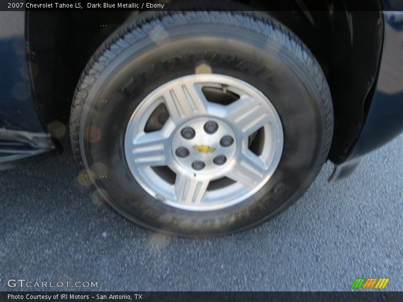 Dark Blue Metallic / Ebony 2007 Chevrolet Tahoe LS