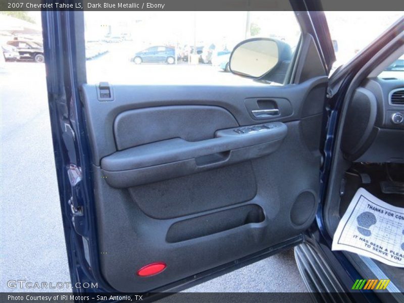 Dark Blue Metallic / Ebony 2007 Chevrolet Tahoe LS