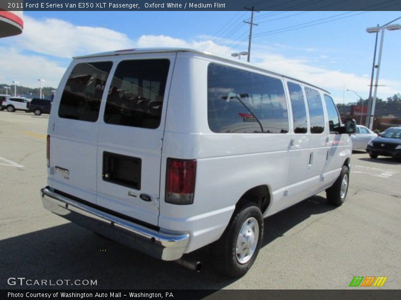 Oxford White / Medium Flint 2011 Ford E Series Van E350 XLT Passenger