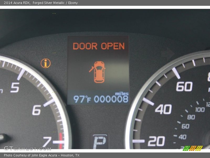 Forged Silver Metallic / Ebony 2014 Acura RDX