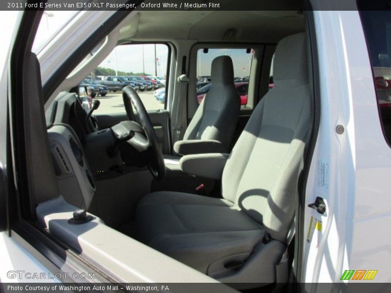 Oxford White / Medium Flint 2011 Ford E Series Van E350 XLT Passenger