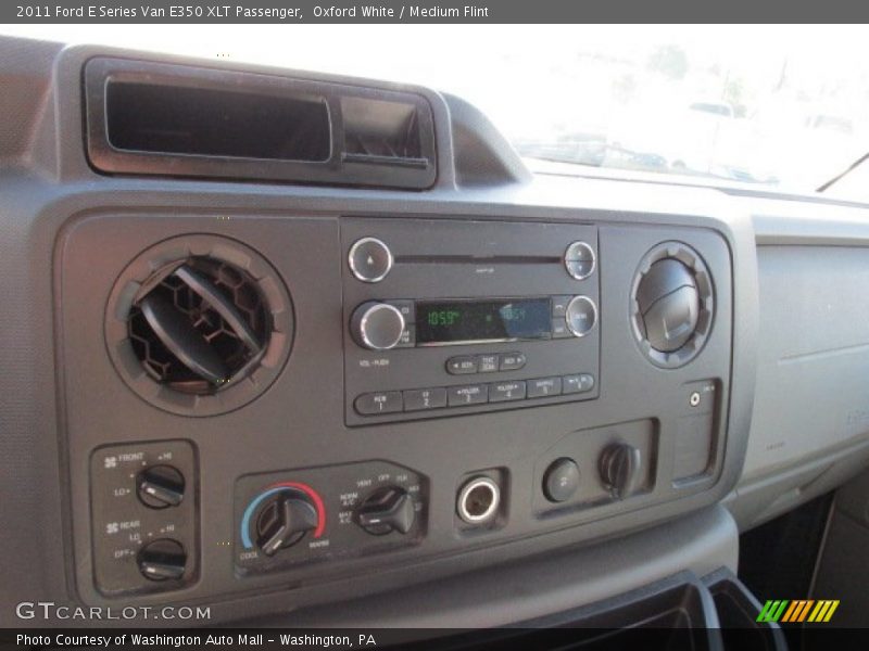 Oxford White / Medium Flint 2011 Ford E Series Van E350 XLT Passenger