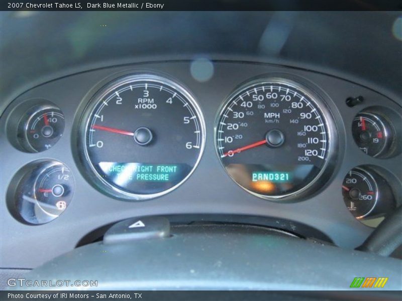 Dark Blue Metallic / Ebony 2007 Chevrolet Tahoe LS