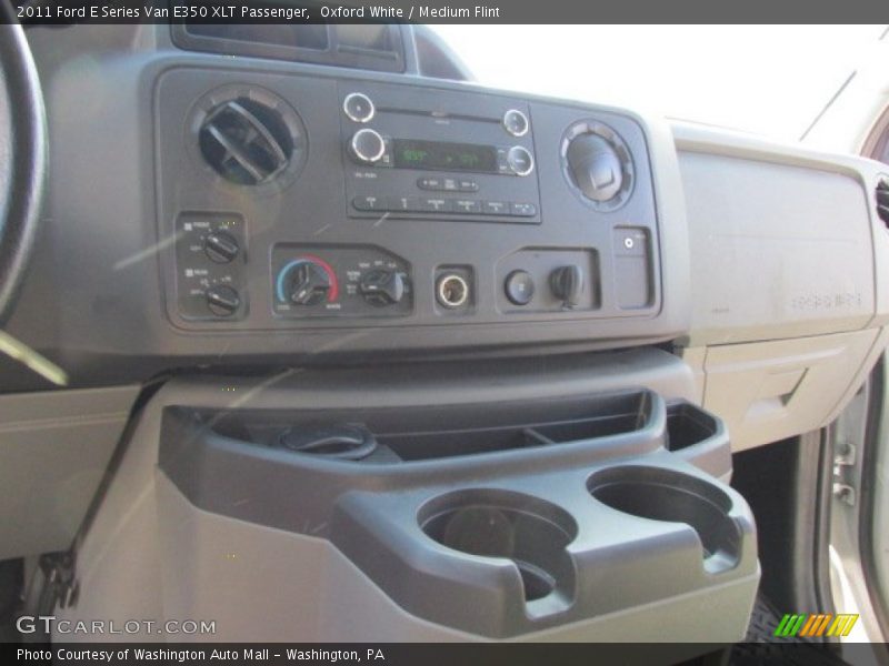 Oxford White / Medium Flint 2011 Ford E Series Van E350 XLT Passenger