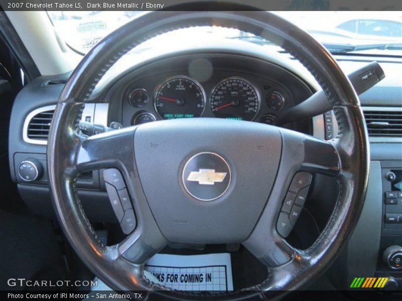Dark Blue Metallic / Ebony 2007 Chevrolet Tahoe LS