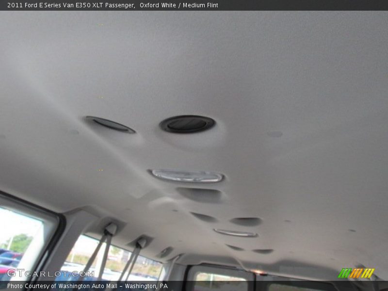 Oxford White / Medium Flint 2011 Ford E Series Van E350 XLT Passenger