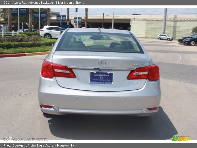 Silver Moon / Ebony 2014 Acura RLX Advance Package