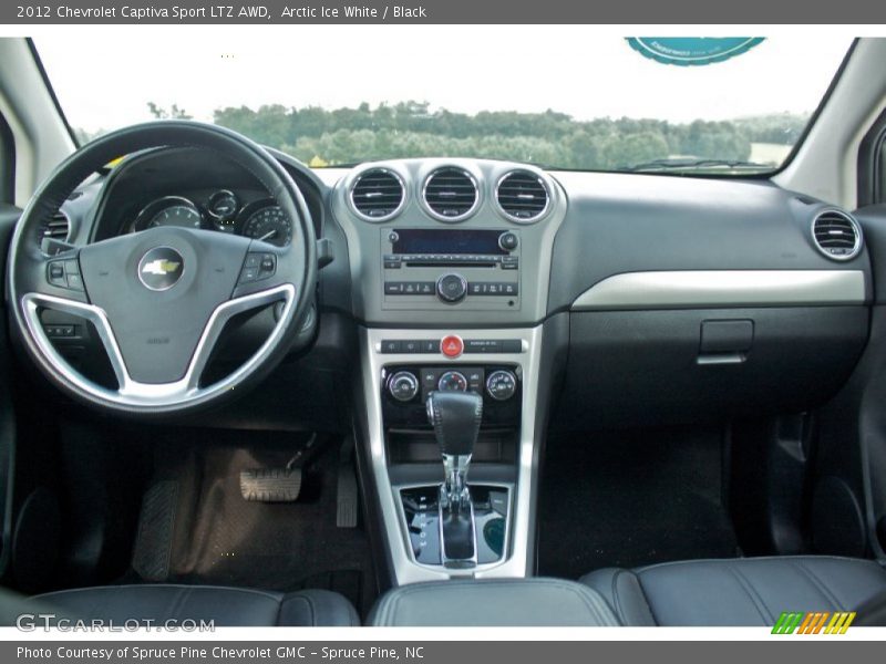 Dashboard of 2012 Captiva Sport LTZ AWD