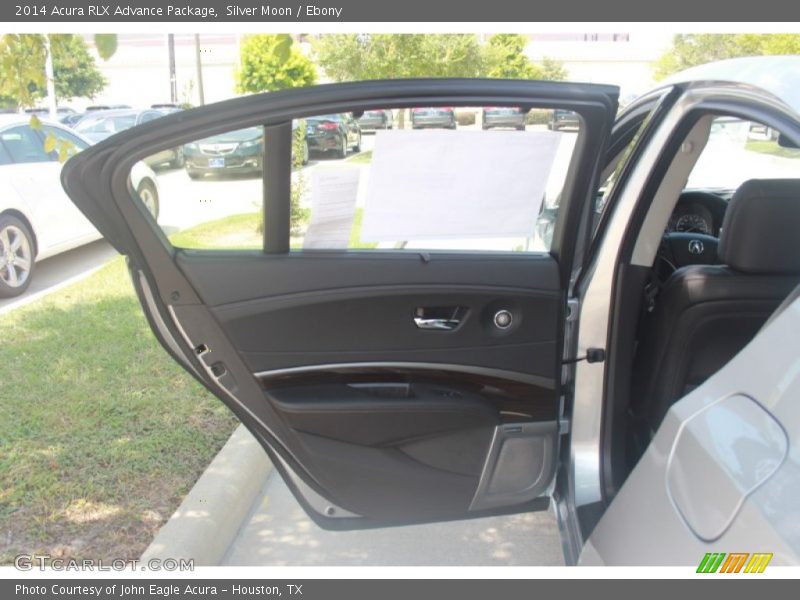 Silver Moon / Ebony 2014 Acura RLX Advance Package