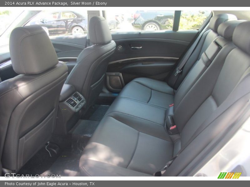 Silver Moon / Ebony 2014 Acura RLX Advance Package