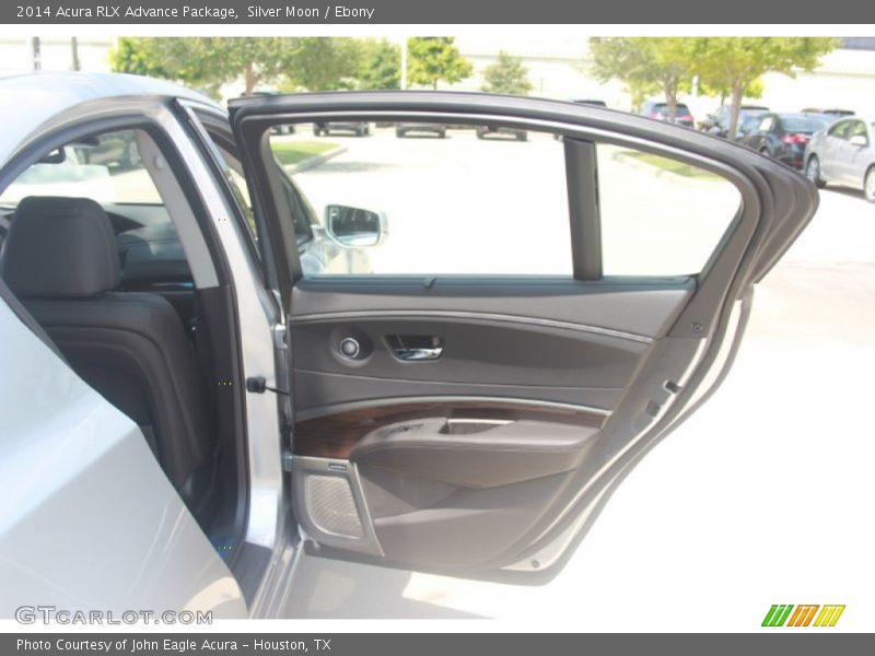 Silver Moon / Ebony 2014 Acura RLX Advance Package