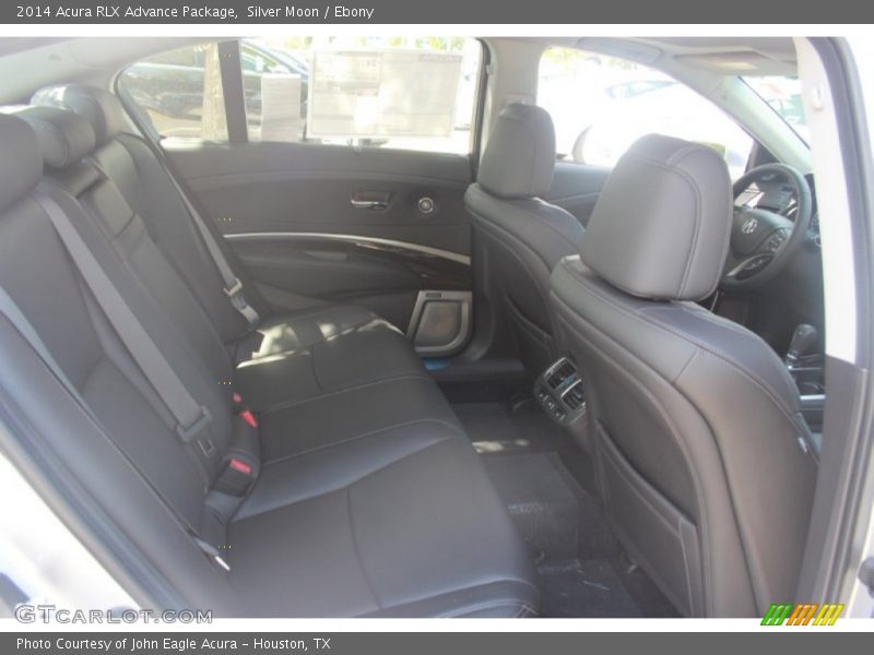 Silver Moon / Ebony 2014 Acura RLX Advance Package
