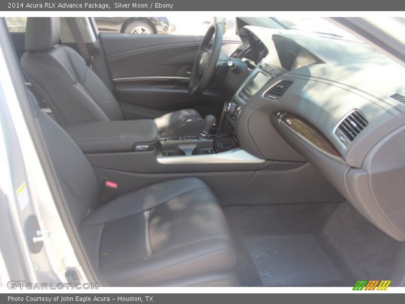 Silver Moon / Ebony 2014 Acura RLX Advance Package