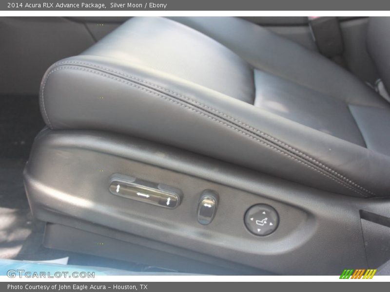 Silver Moon / Ebony 2014 Acura RLX Advance Package