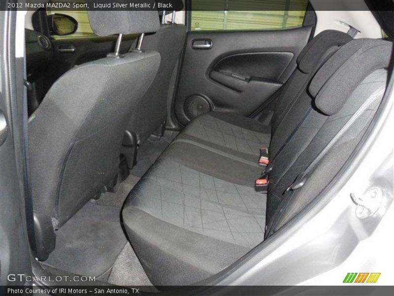 Liquid Silver Metallic / Black 2012 Mazda MAZDA2 Sport