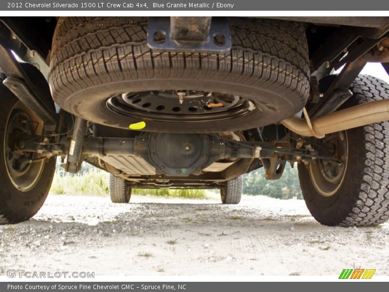Undercarriage of 2012 Silverado 1500 LT Crew Cab 4x4