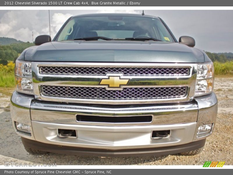  2012 Silverado 1500 LT Crew Cab 4x4 Blue Granite Metallic
