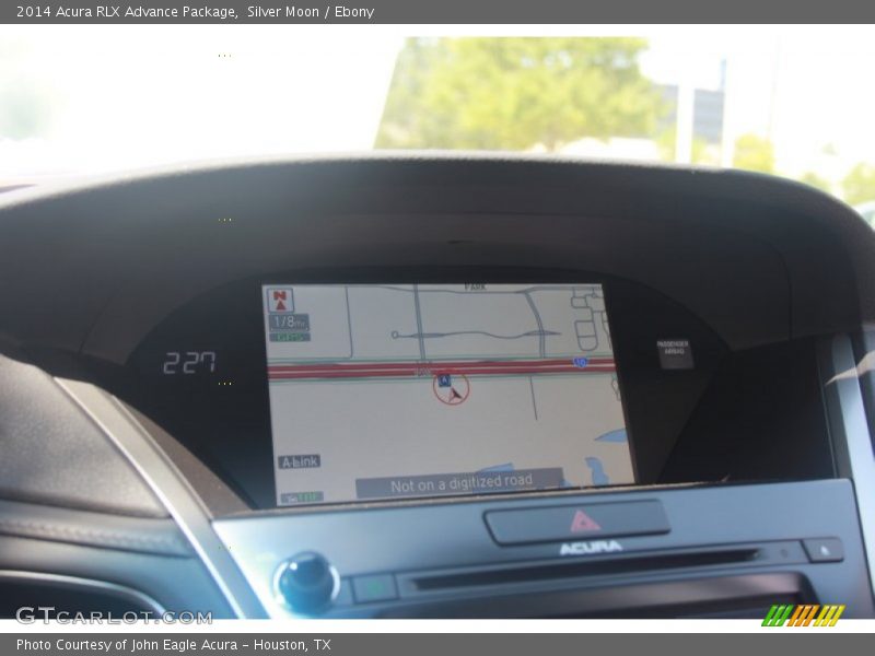 Silver Moon / Ebony 2014 Acura RLX Advance Package