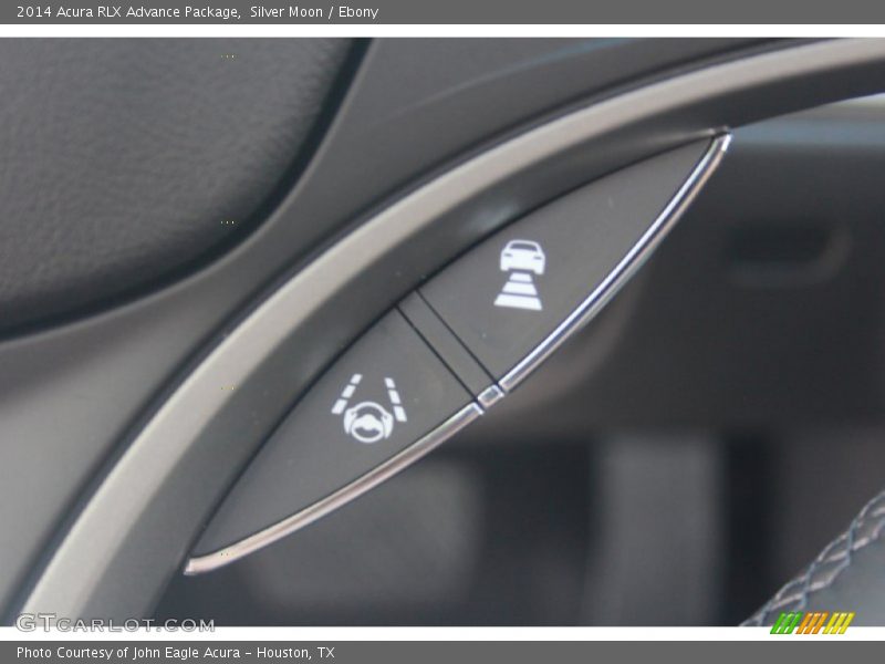 Silver Moon / Ebony 2014 Acura RLX Advance Package