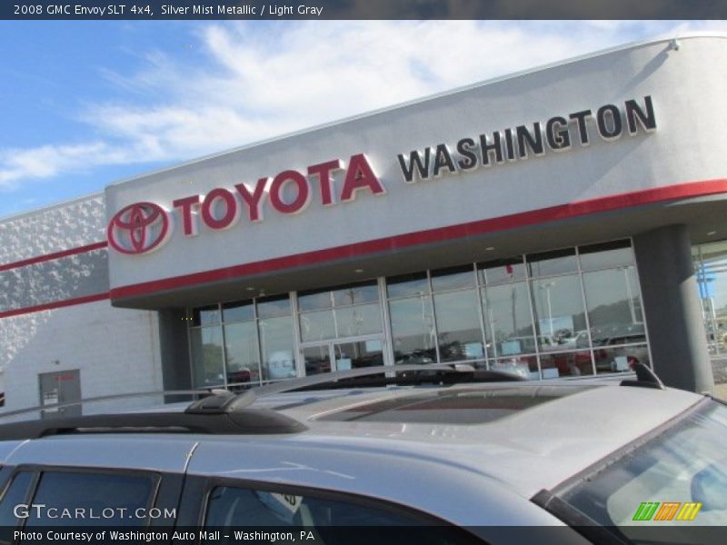 Silver Mist Metallic / Light Gray 2008 GMC Envoy SLT 4x4