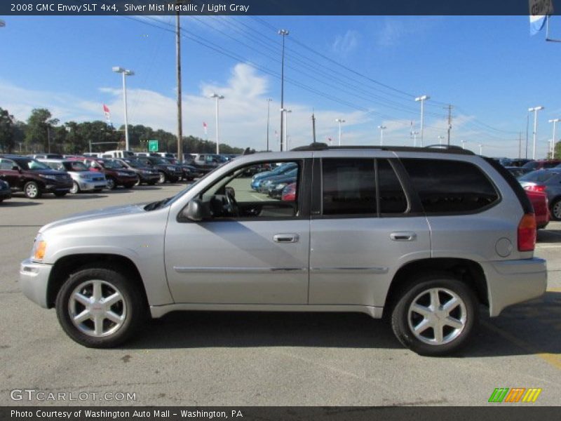 Silver Mist Metallic / Light Gray 2008 GMC Envoy SLT 4x4