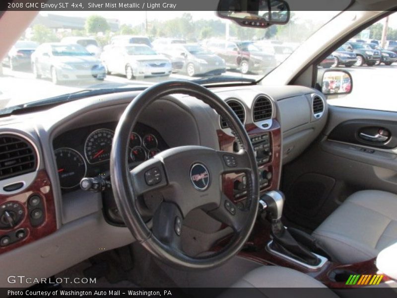 Silver Mist Metallic / Light Gray 2008 GMC Envoy SLT 4x4